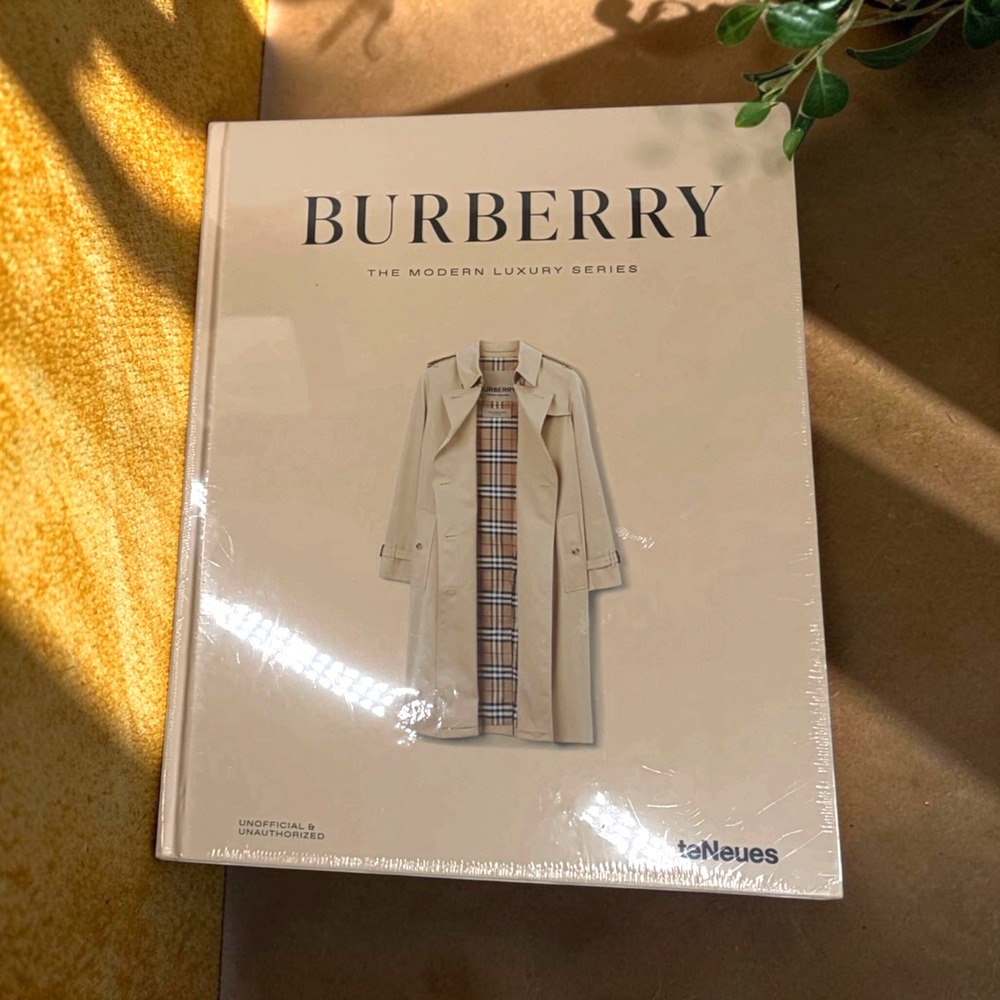 NEW! BURBERRY The Modern Luxury Series Hardcover Coffee Table Book - Limited Ed.